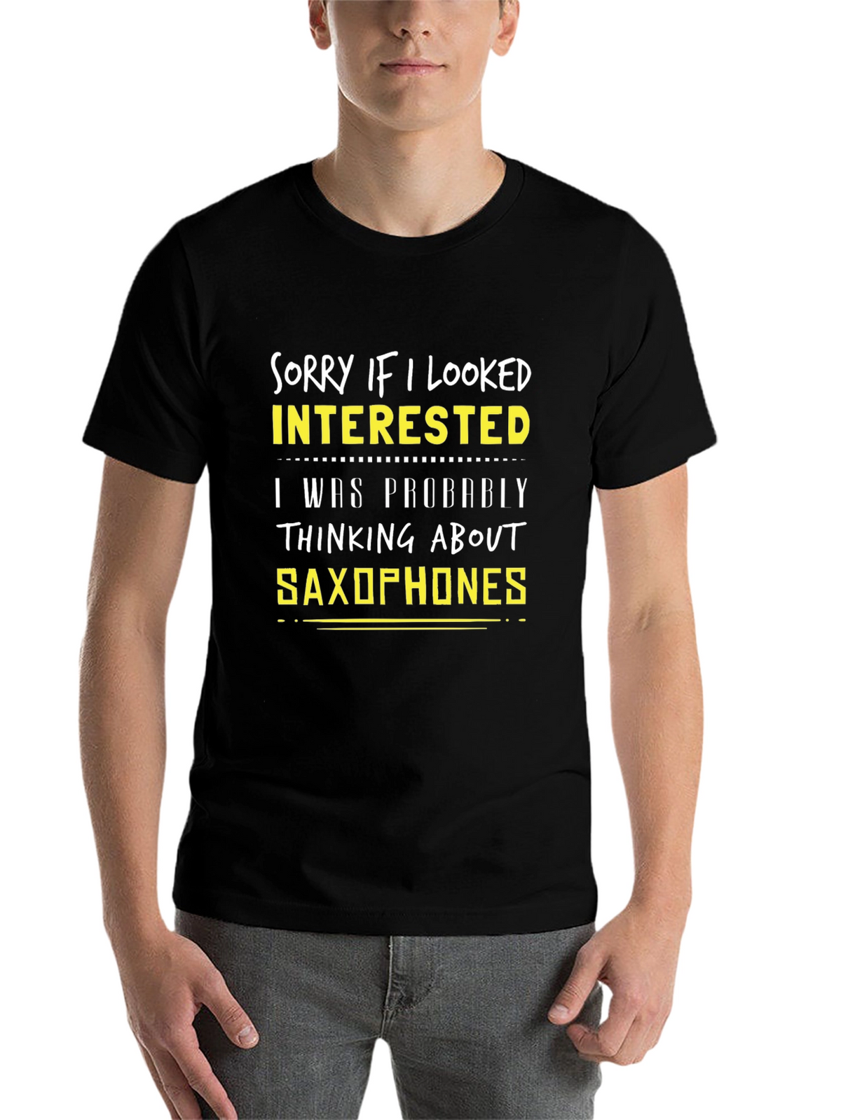 Saxophone Lover T-Shirt Funny Music Tee