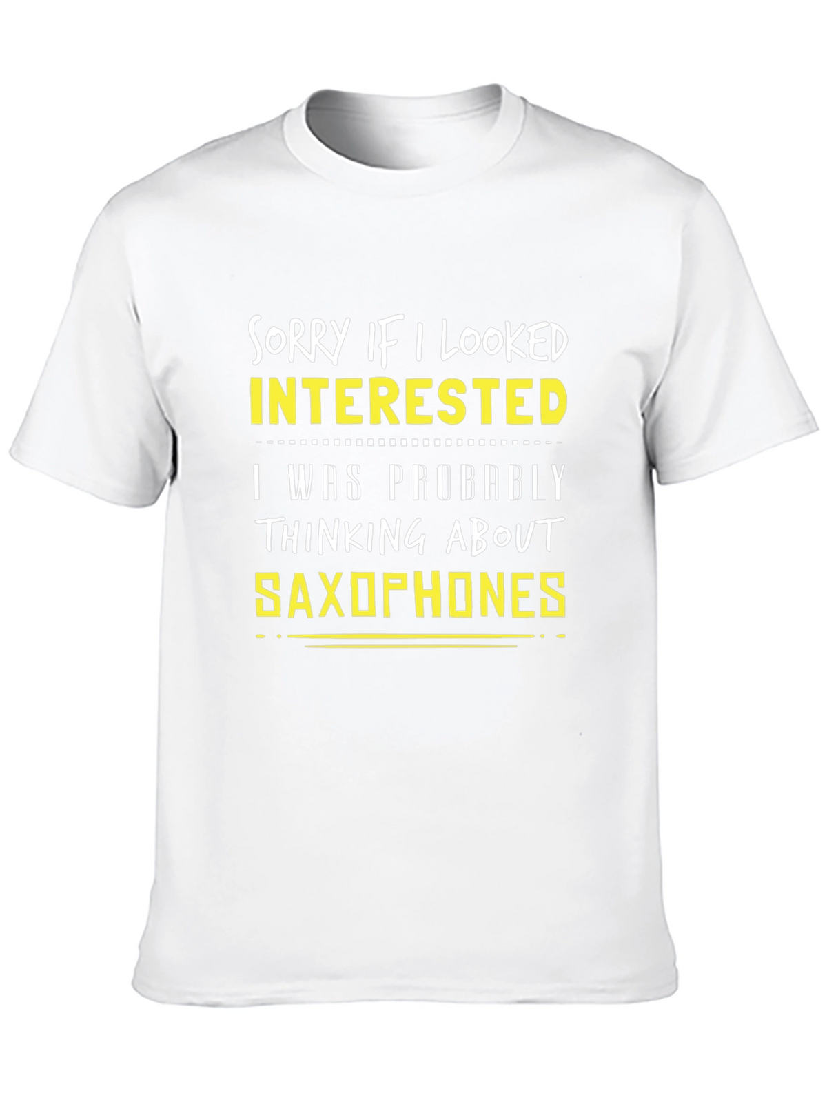 Saxophone Lover T-Shirt Funny Music Tee