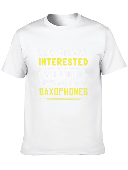 Saxophone Lover T-Shirt Funny Music Tee