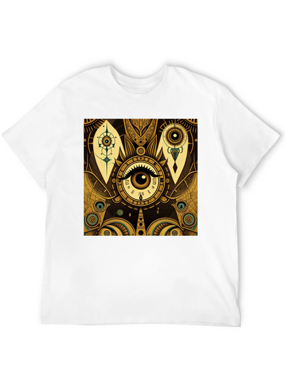 Mystic Eye Graphic Tee - Stylish Black T-Shirt