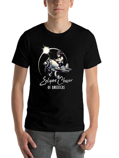 Eclipse Chaser T-Shirt - Pilot & Plane Design
