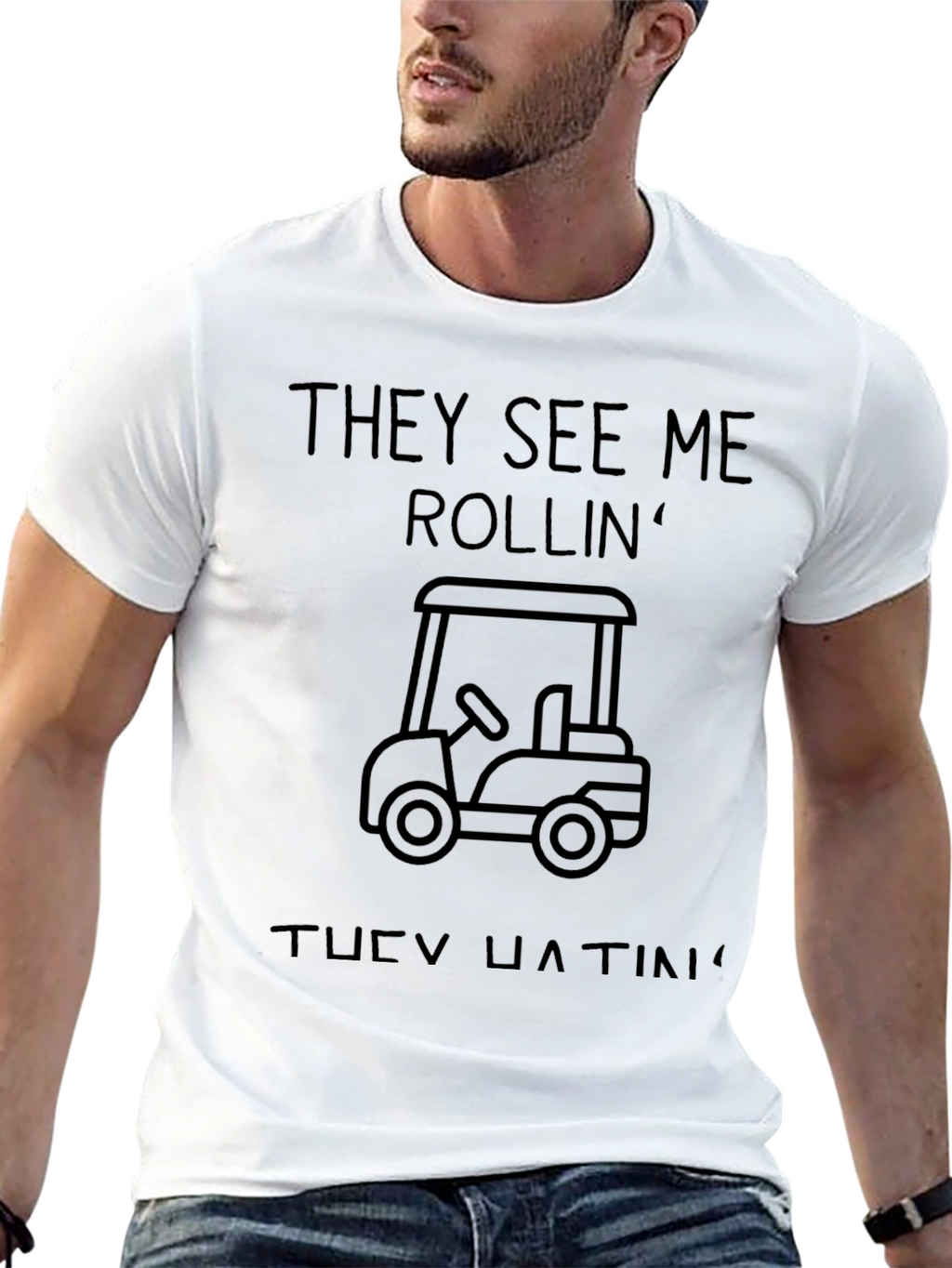 They See Me Rollin Mens Graphic Tee