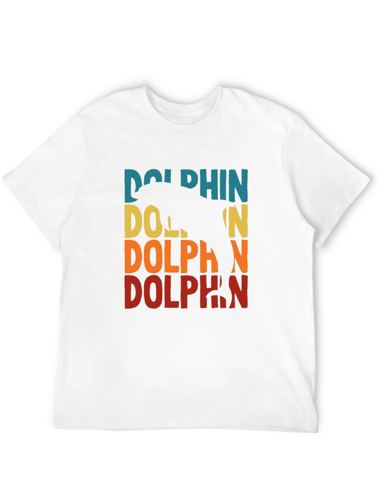 Retro Dolphin Graphic T-Shirt