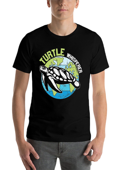 Turtle Whisperer Graphic Tee - Ocean Lover