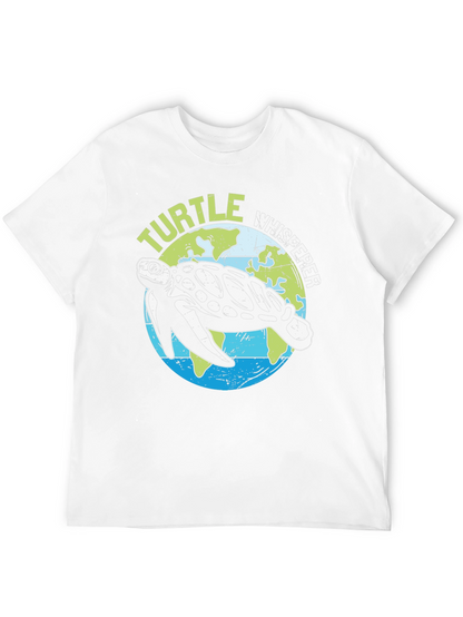 Turtle Whisperer Graphic Tee - Ocean Lover