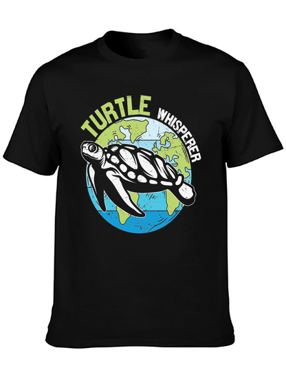Turtle Whisperer Graphic Tee - Ocean Lover
