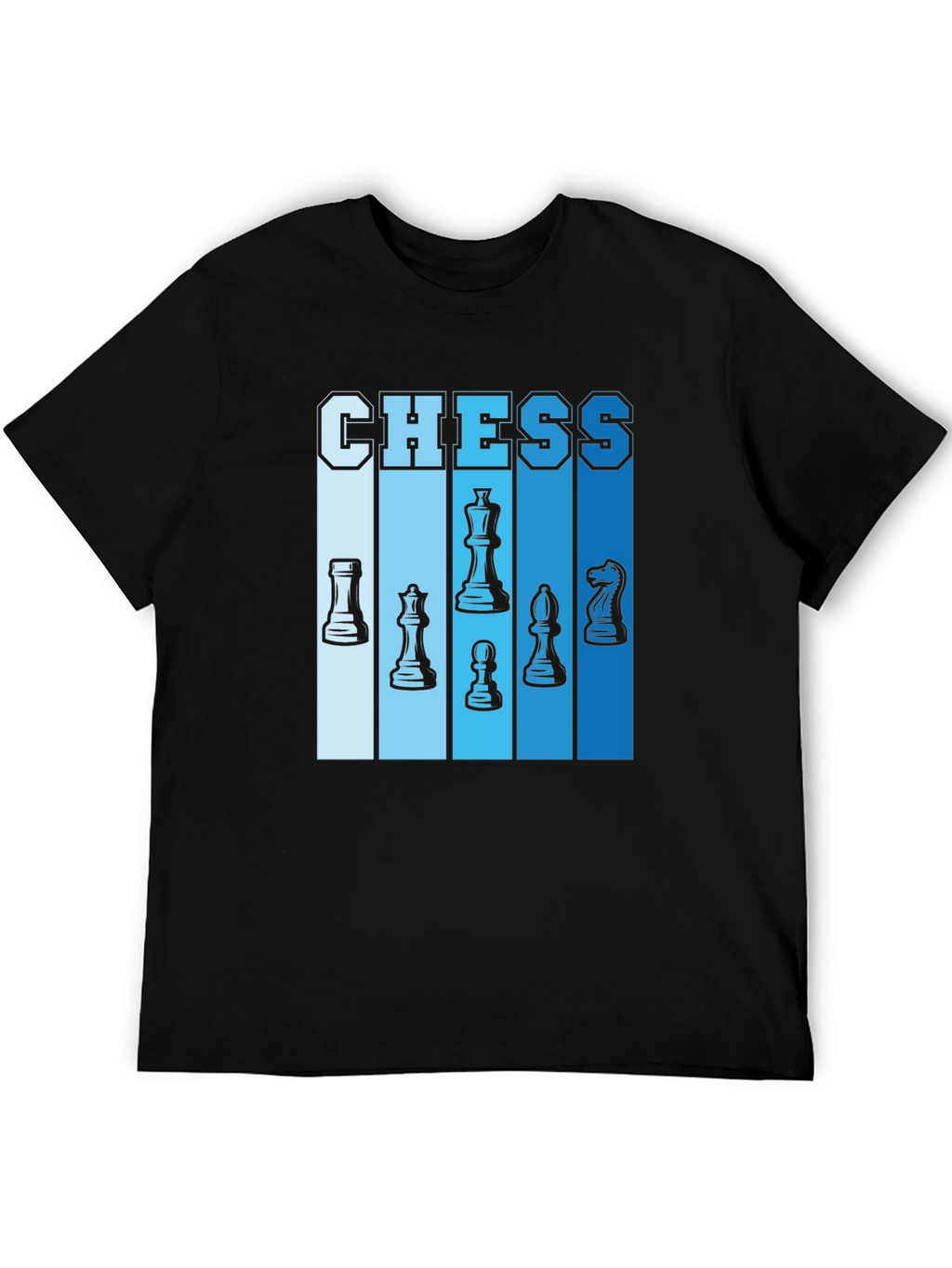 Chess Piece Graphic Tee - Stylish Casual Wear