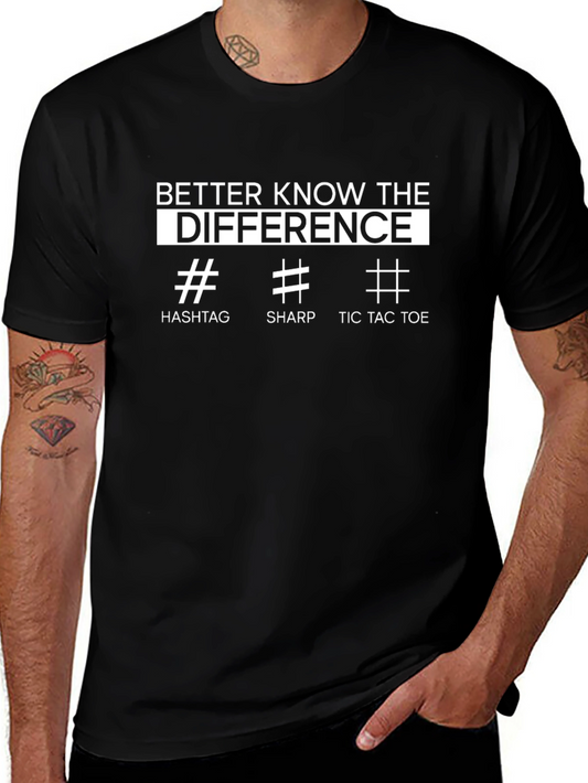 Better Know the Difference T-Shirt