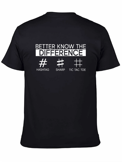 Better Know the Difference T-Shirt