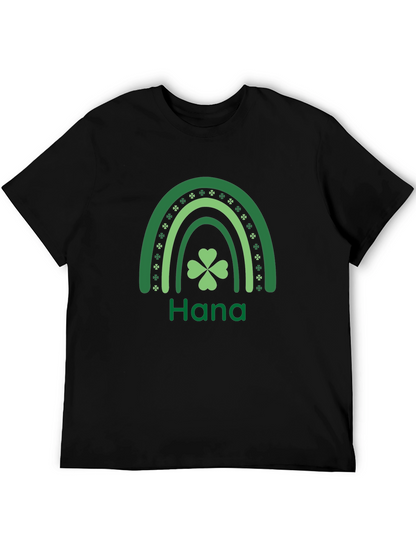 Hana St. Patricks Day Rainbow Clover T-Shirt
