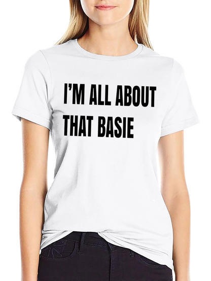 Im All About That Basie Black T-Shirt