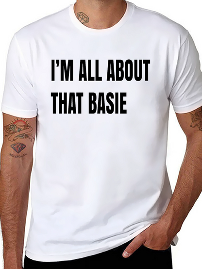Im All About That Basie Black T-Shirt