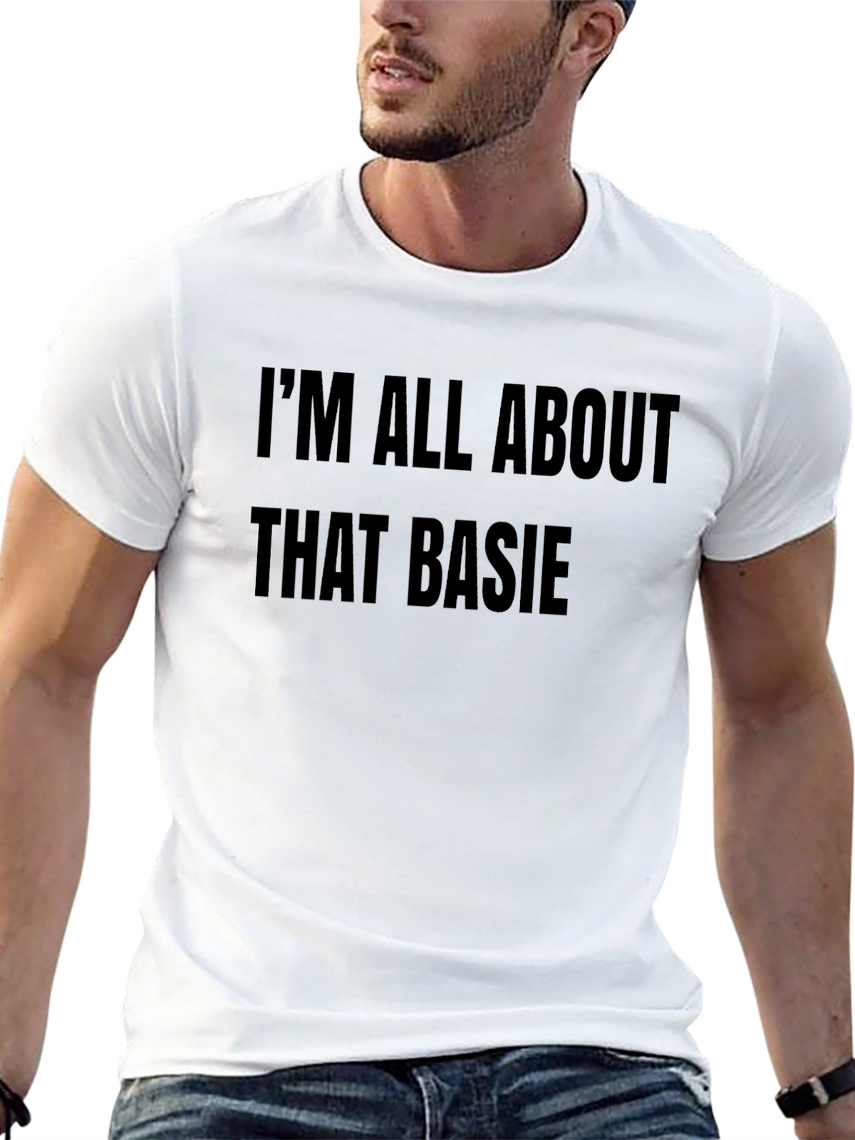 Im All About That Basie Black T-Shirt