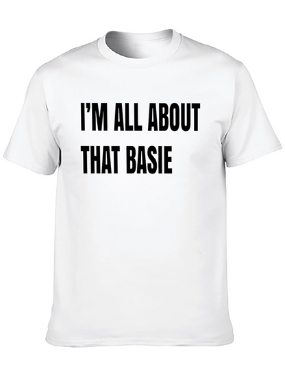 Im All About That Basie Black T-Shirt