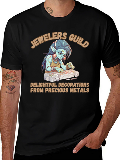 Jewelers Guild T-Shirt - Precious Metals Design