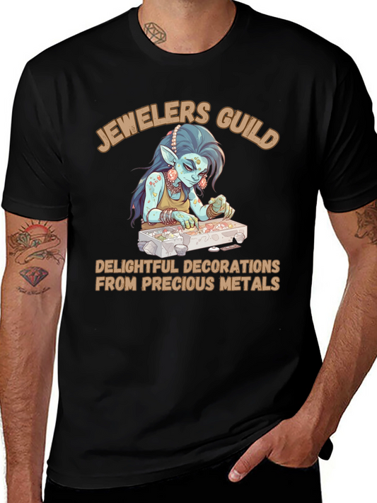 Jewelers Guild T-Shirt - Precious Metals Design