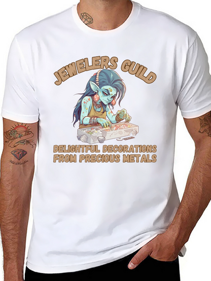 Jewelers Guild T-Shirt - Precious Metals Design