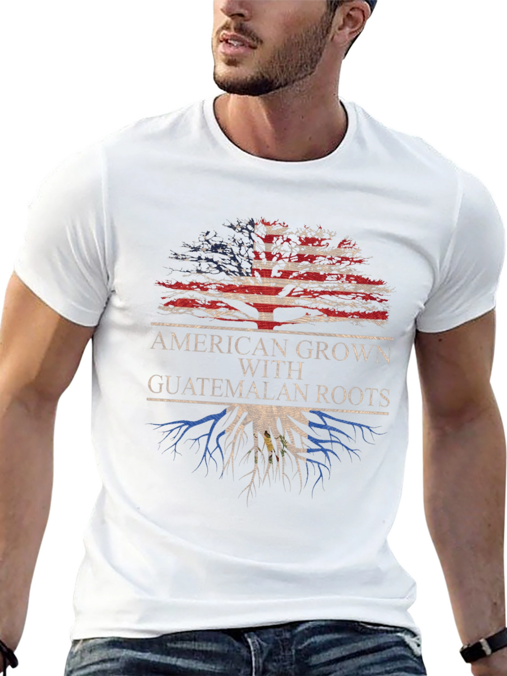 American Grown Guatemalan Roots Tee