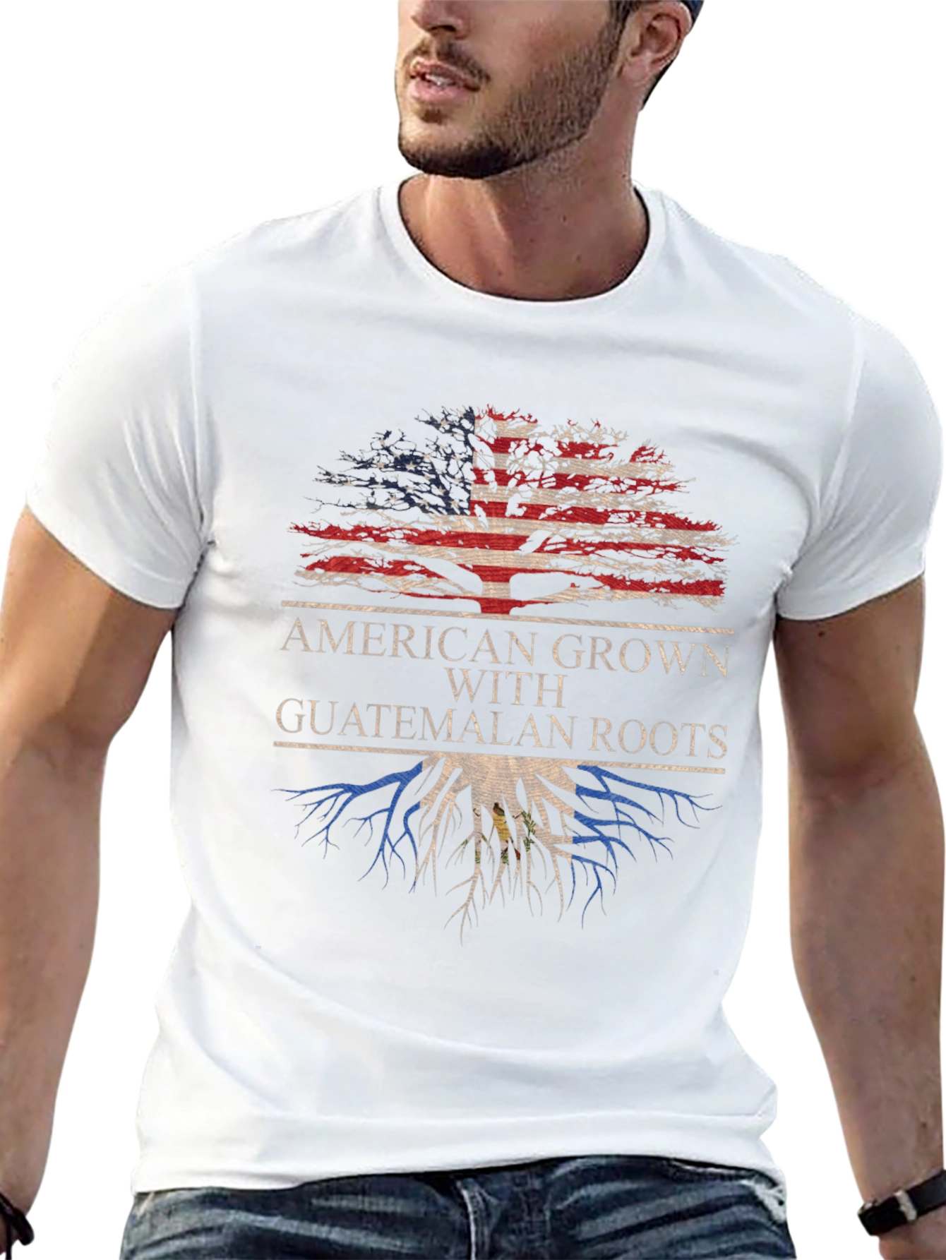 American Grown Guatemalan Roots Tee
