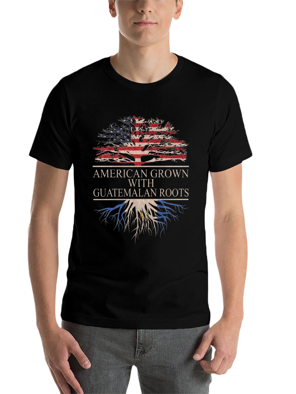 American Grown Guatemalan Roots Tee