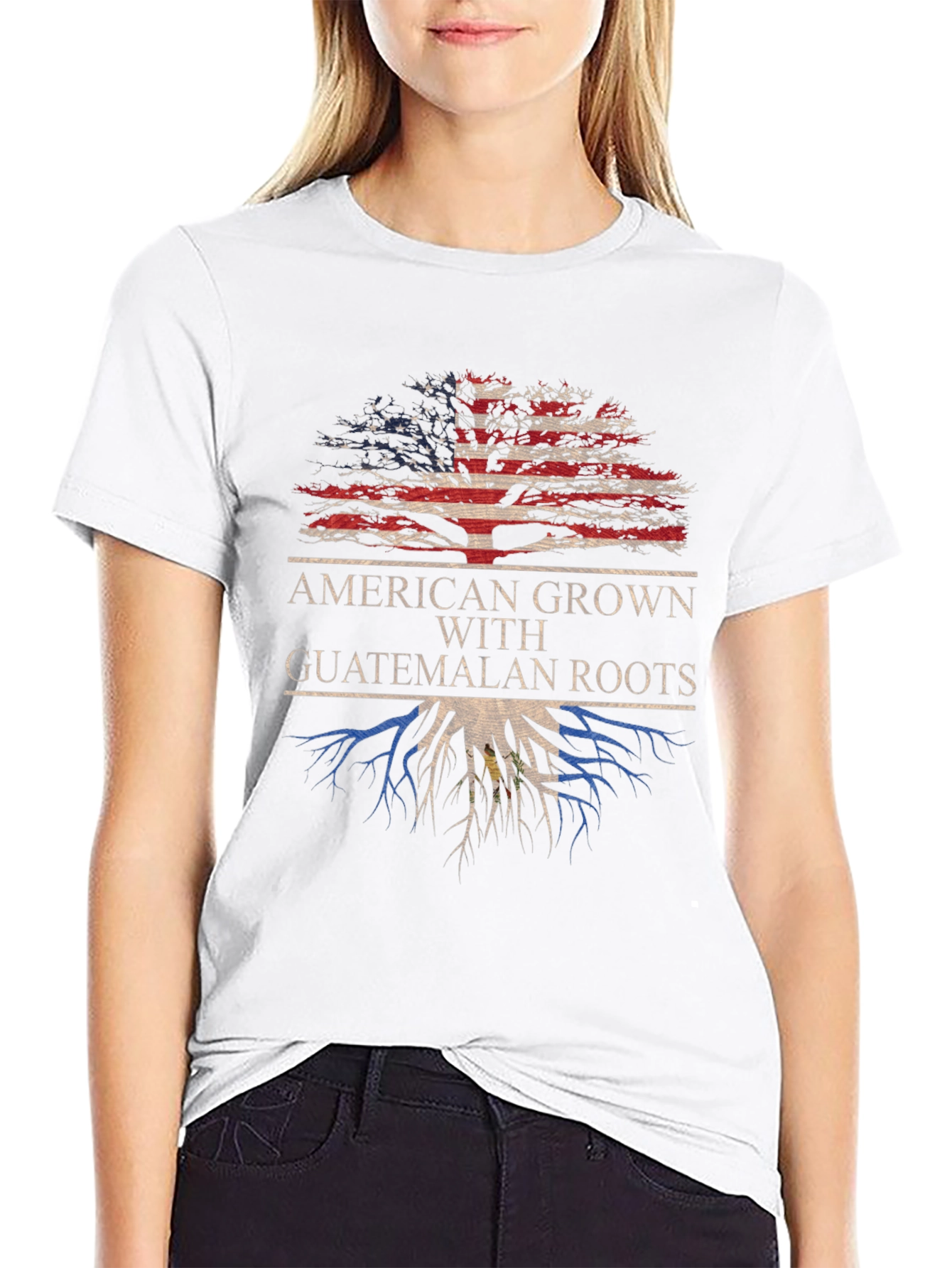 American Grown Guatemalan Roots Tee