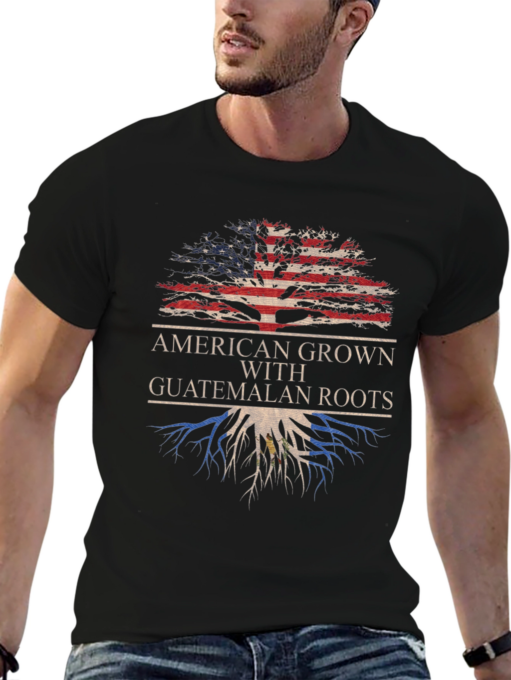American Grown Guatemalan Roots Tee