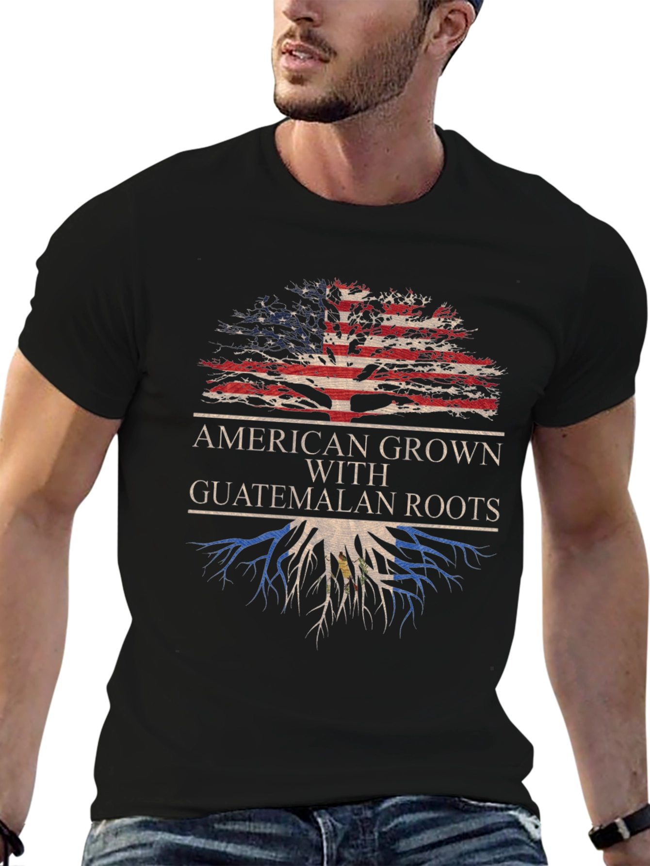 American Grown Guatemalan Roots Tee