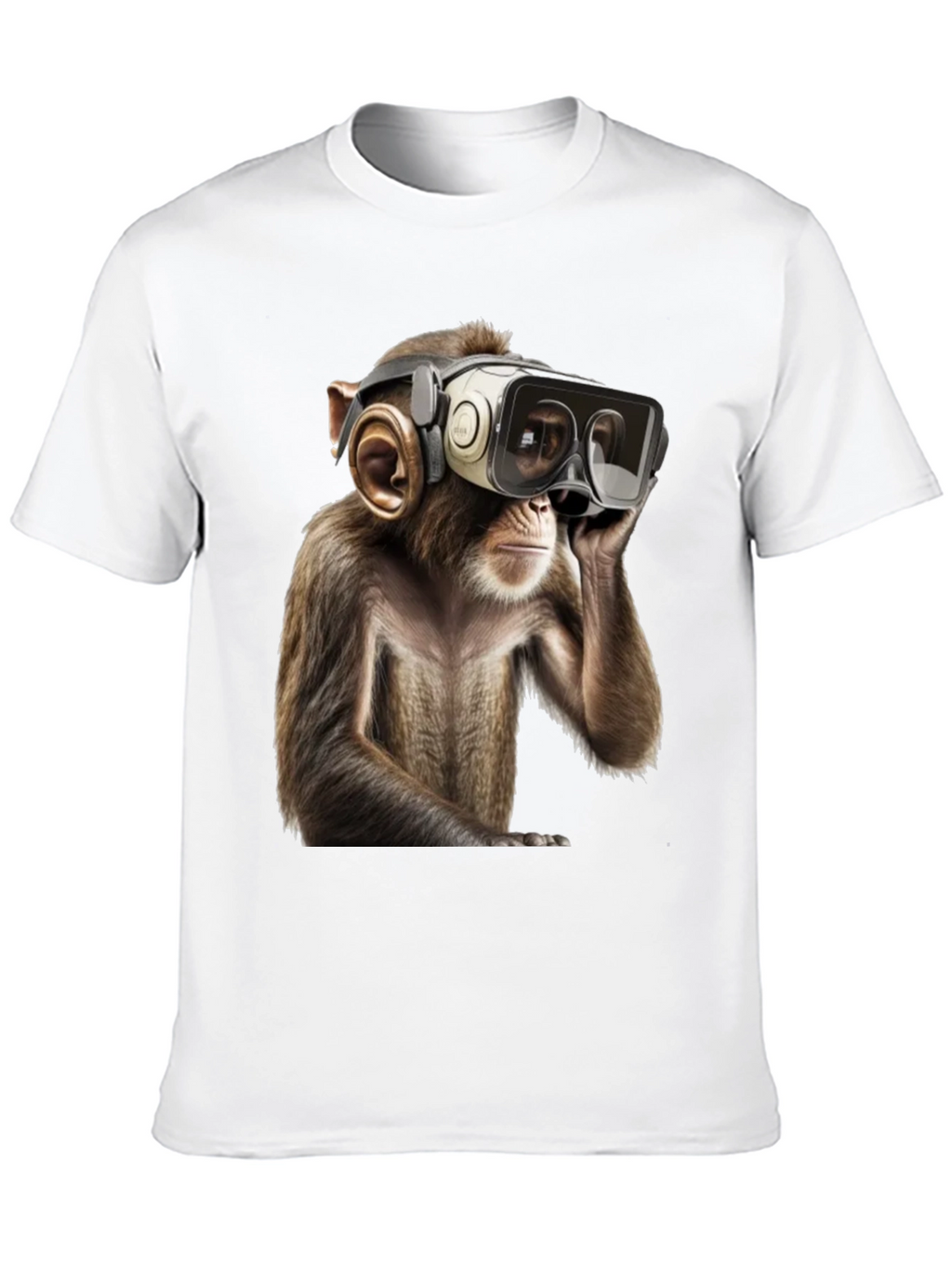 VR Monkey Graphic Tee - Cool & Quirky