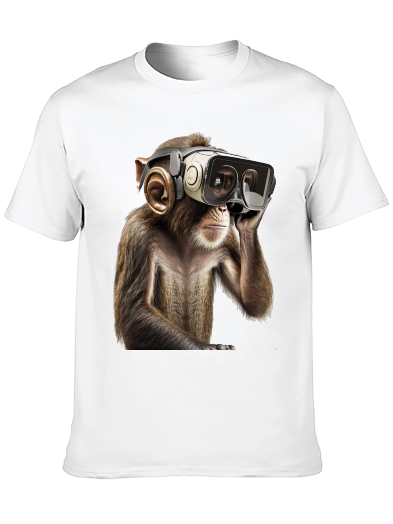 VR Monkey Graphic Tee - Cool & Quirky