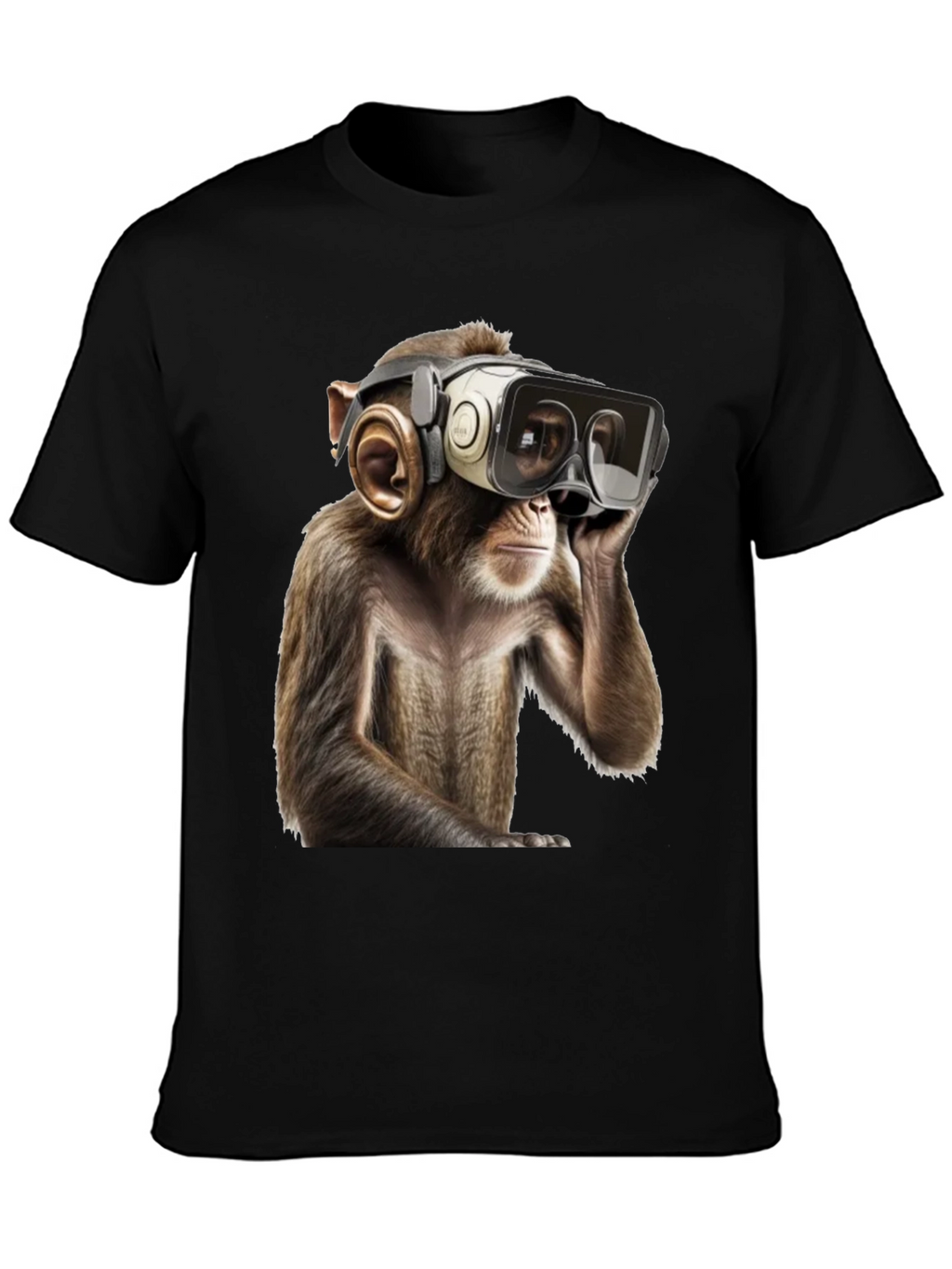 VR Monkey Graphic Tee - Cool & Quirky