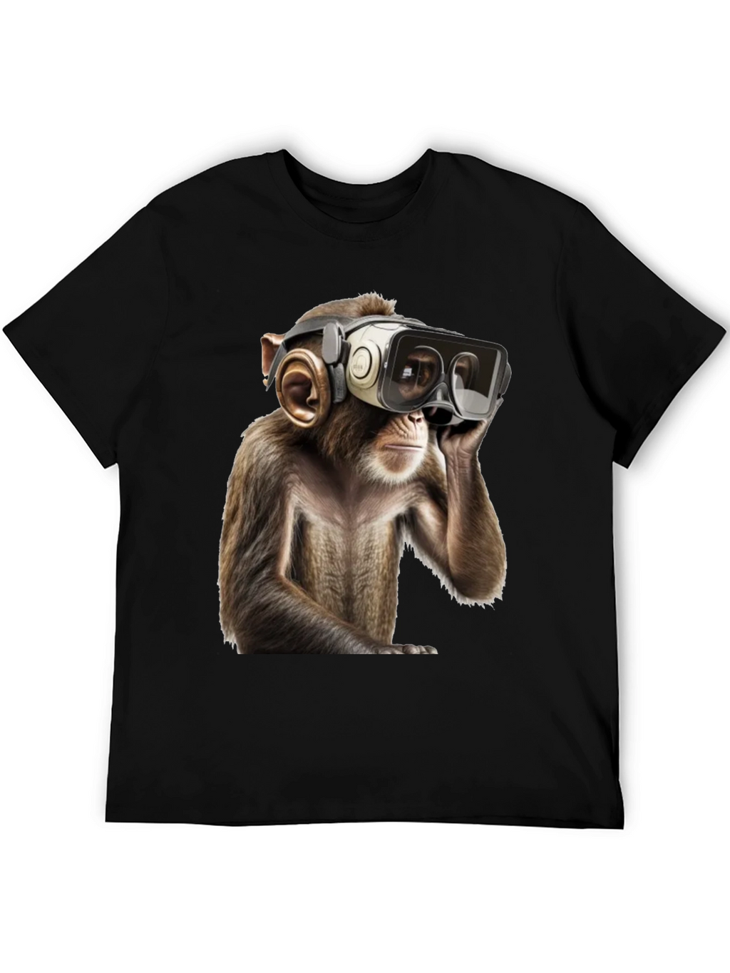 VR Monkey Graphic Tee - Cool & Quirky
