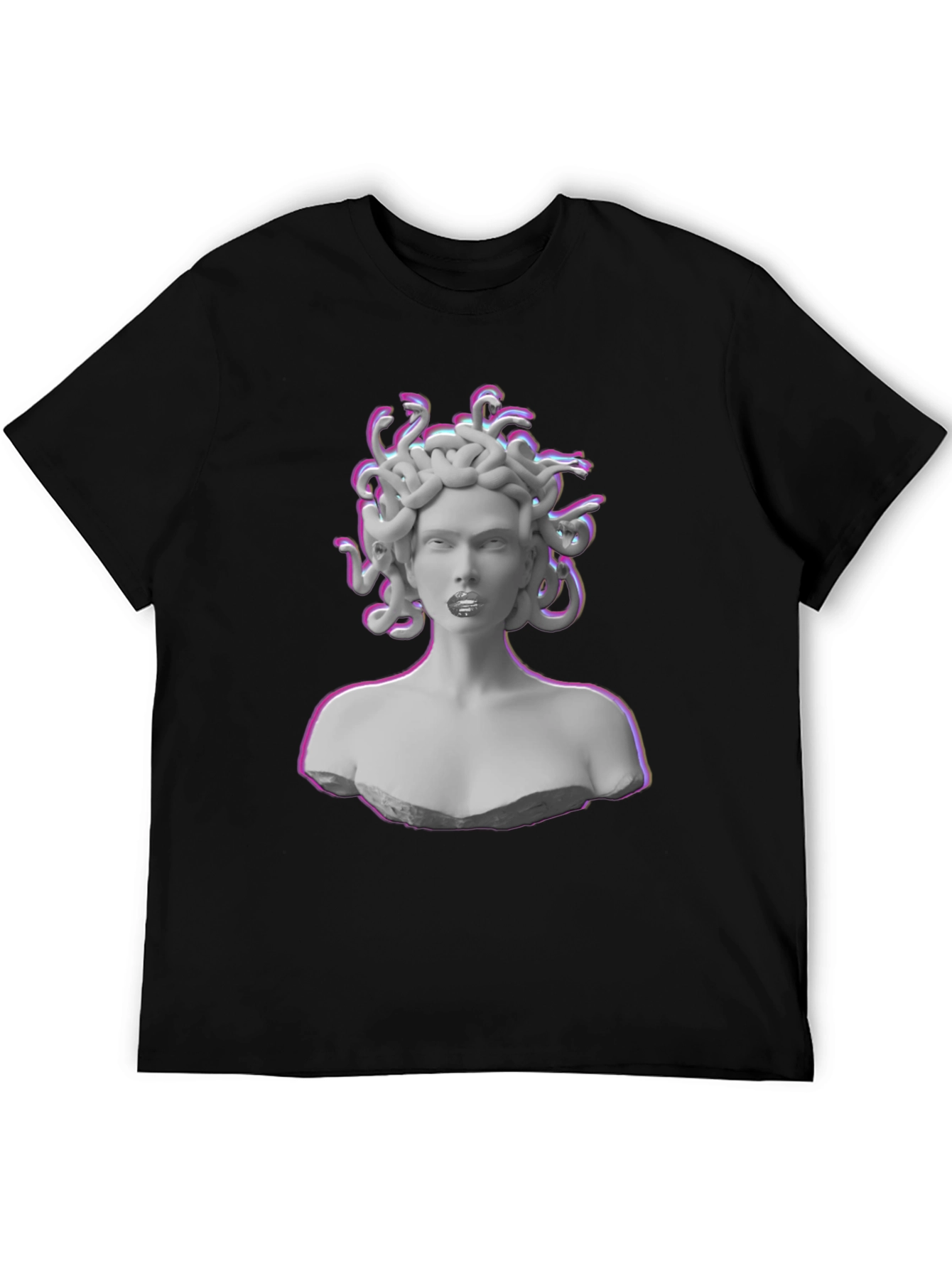 Medusa Graphic Tee - Black