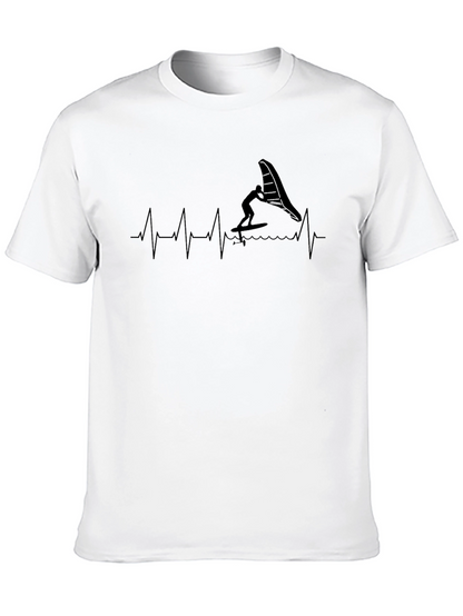Wing Foil Heartbeat T-Shirt