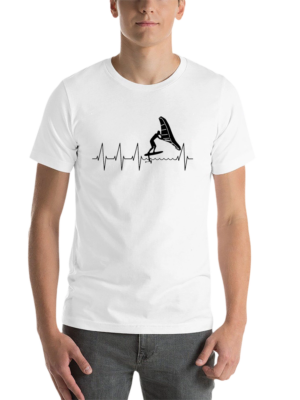 Wing Foil Heartbeat T-Shirt