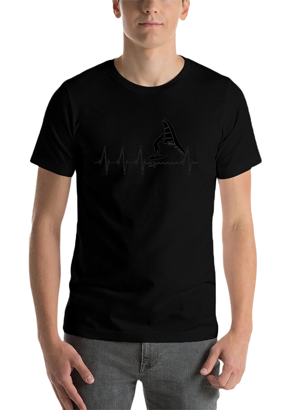 Wing Foil Heartbeat T-Shirt