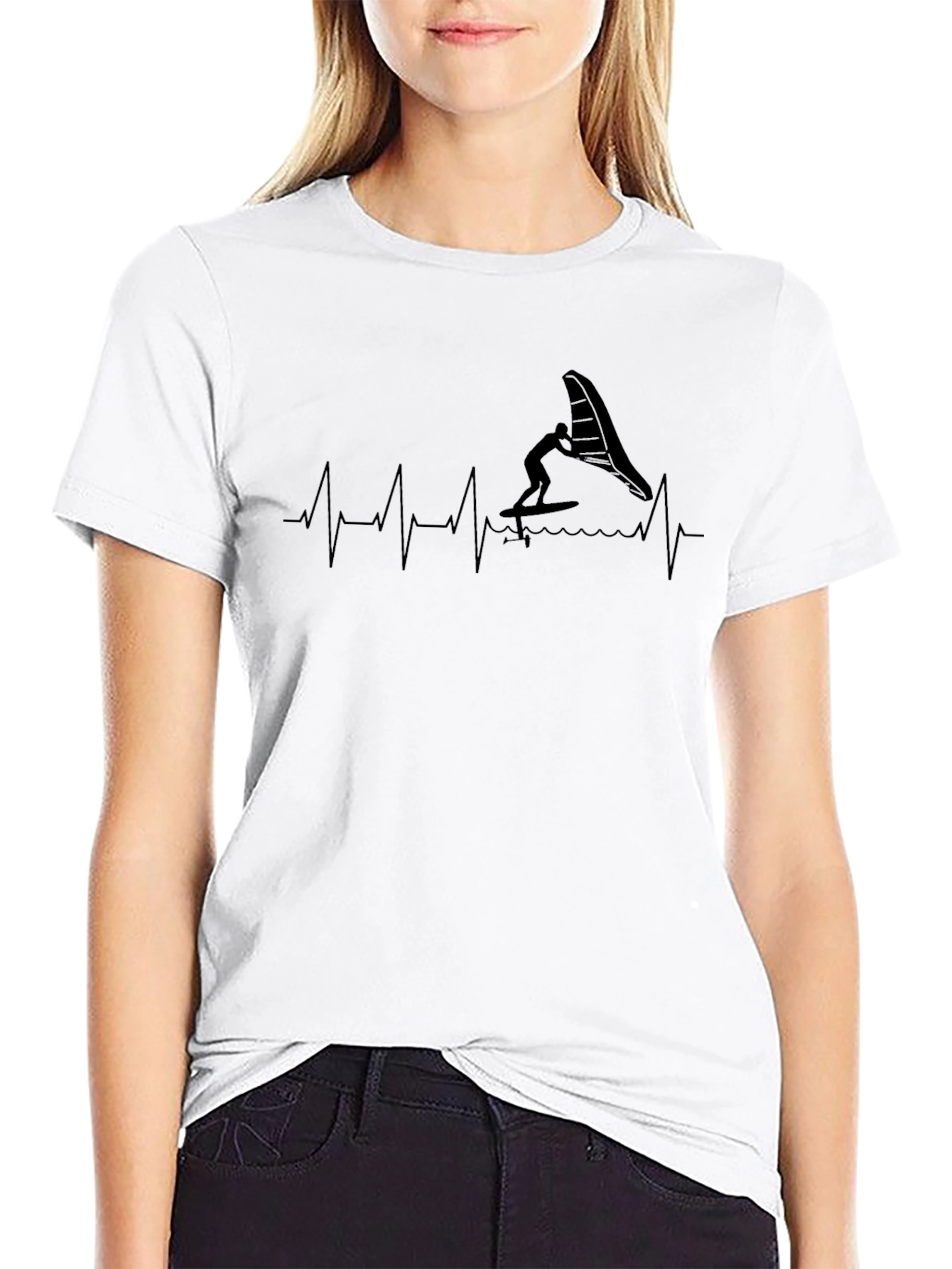 Wing Foil Heartbeat T-Shirt