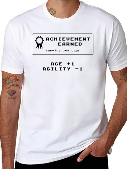 Achievement Earned T-Shirt - Level Up Your Style!