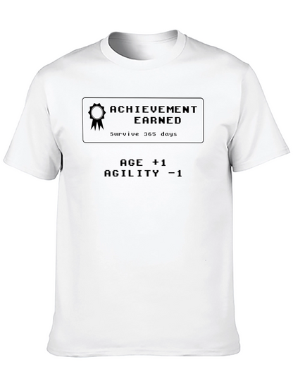 Achievement Earned T-Shirt - Level Up Your Style!