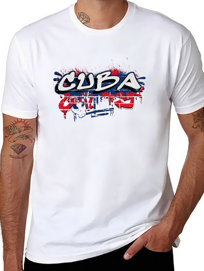 Cuba Graphic T-Shirt Black