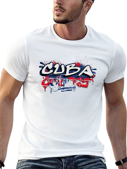 Cuba Graphic T-Shirt Black