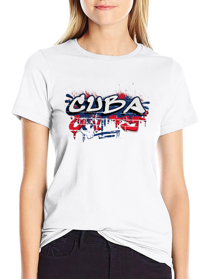 Cuba Graphic T-Shirt Black