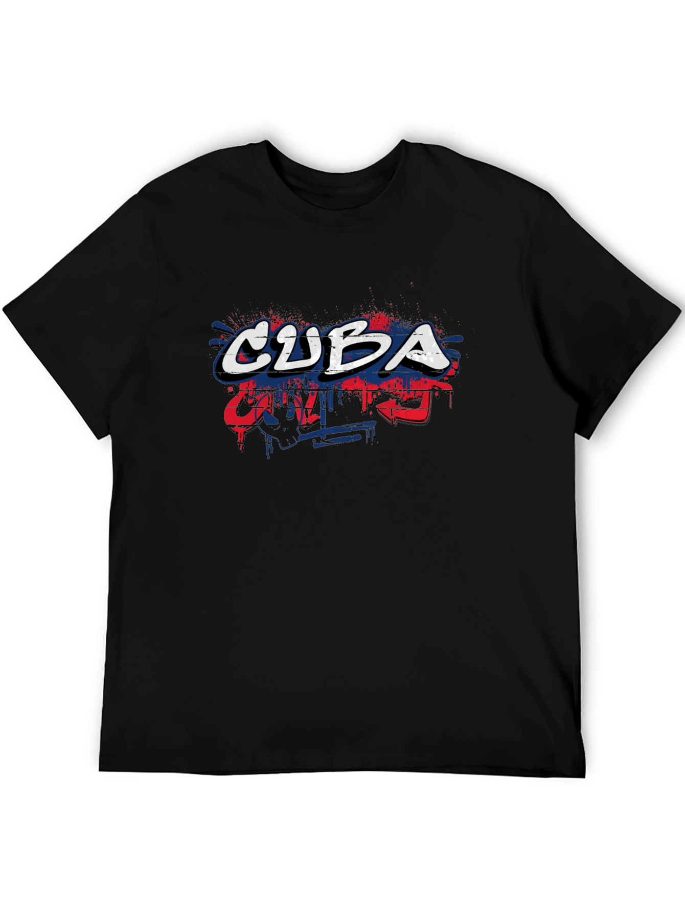 Cuba Graphic T-Shirt Black