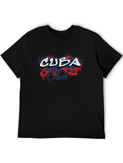 Cuba Graphic T-Shirt Black