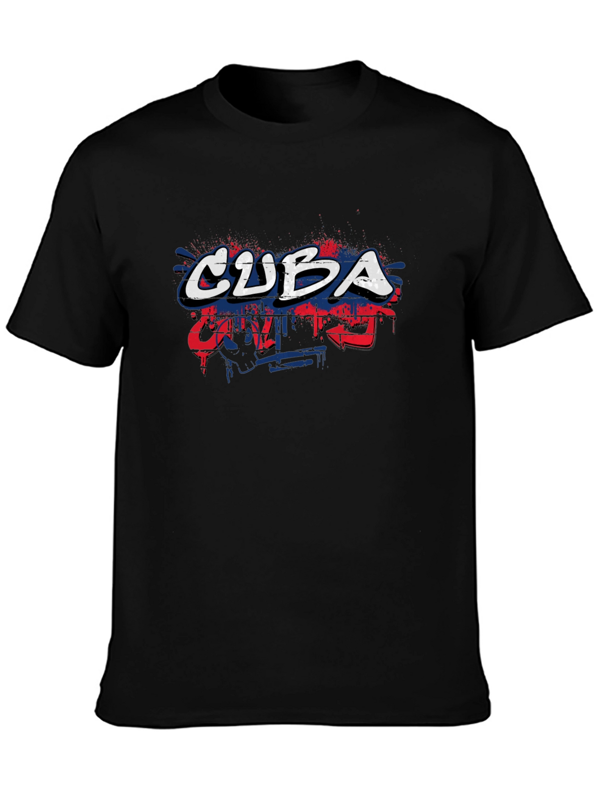 Cuba Graphic T-Shirt Black