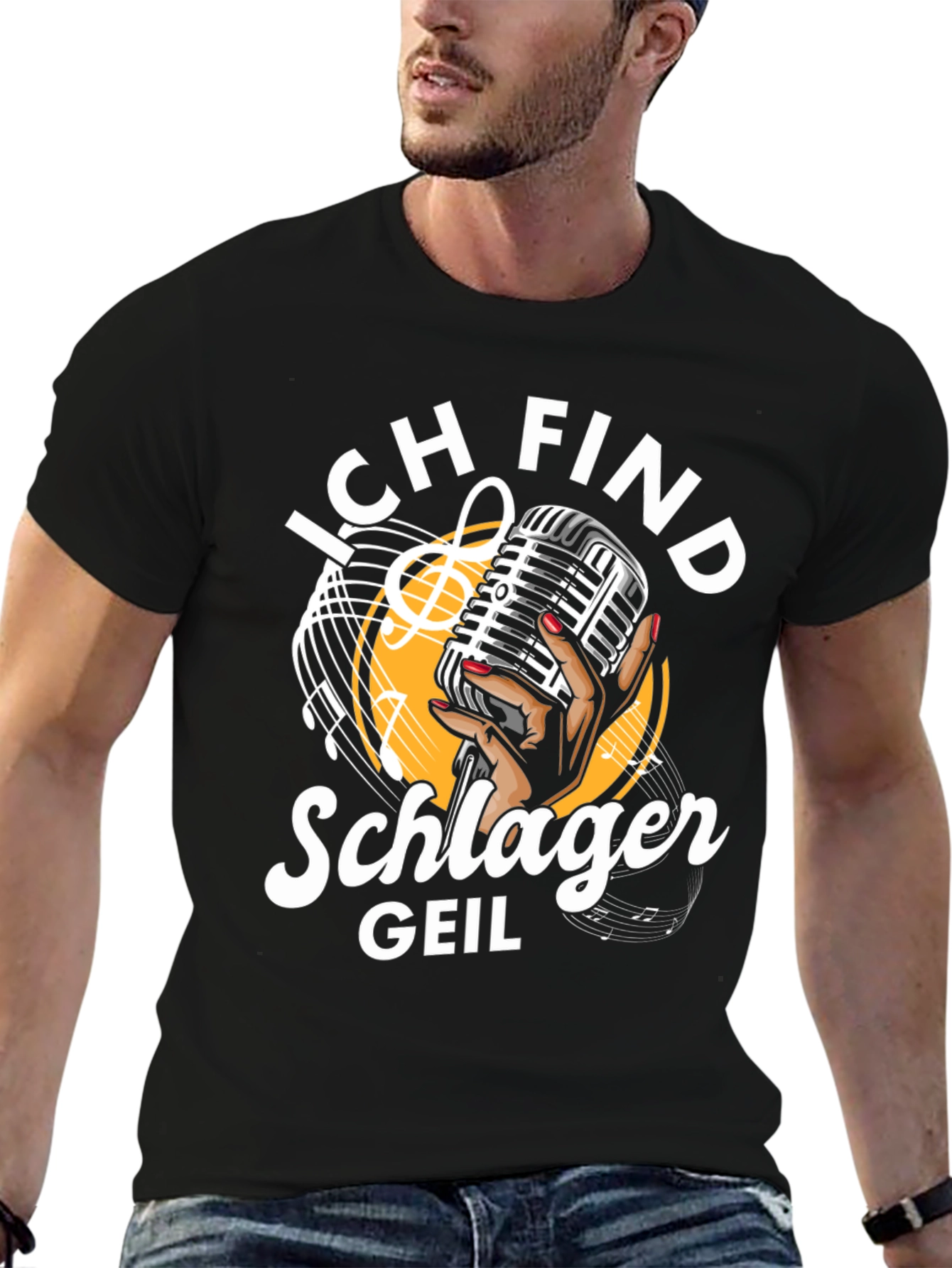 Schlager Geil T-Shirt - Music Lover Tee