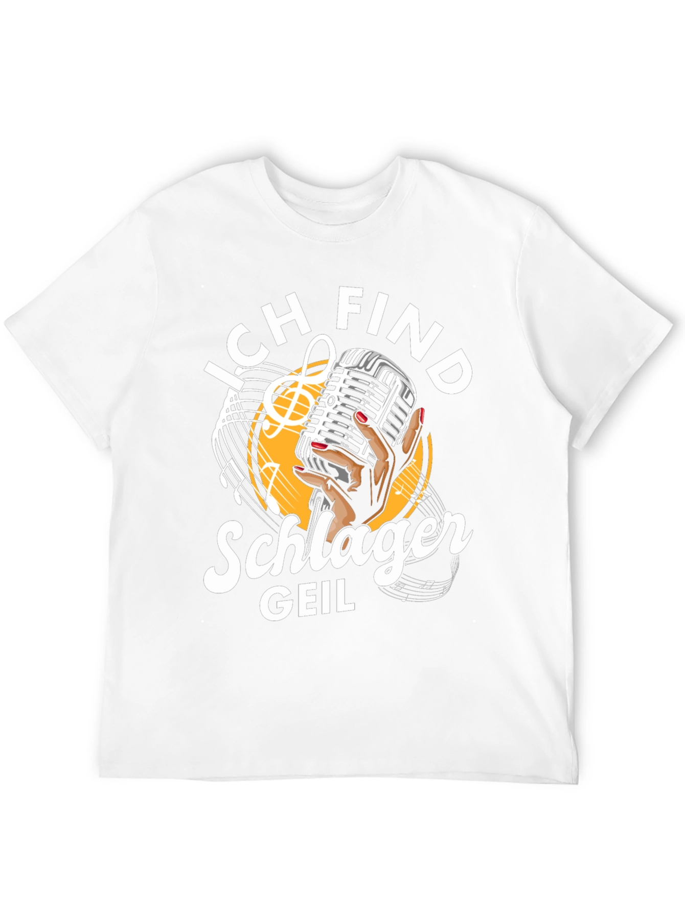 Schlager Geil T-Shirt - Music Lover Tee