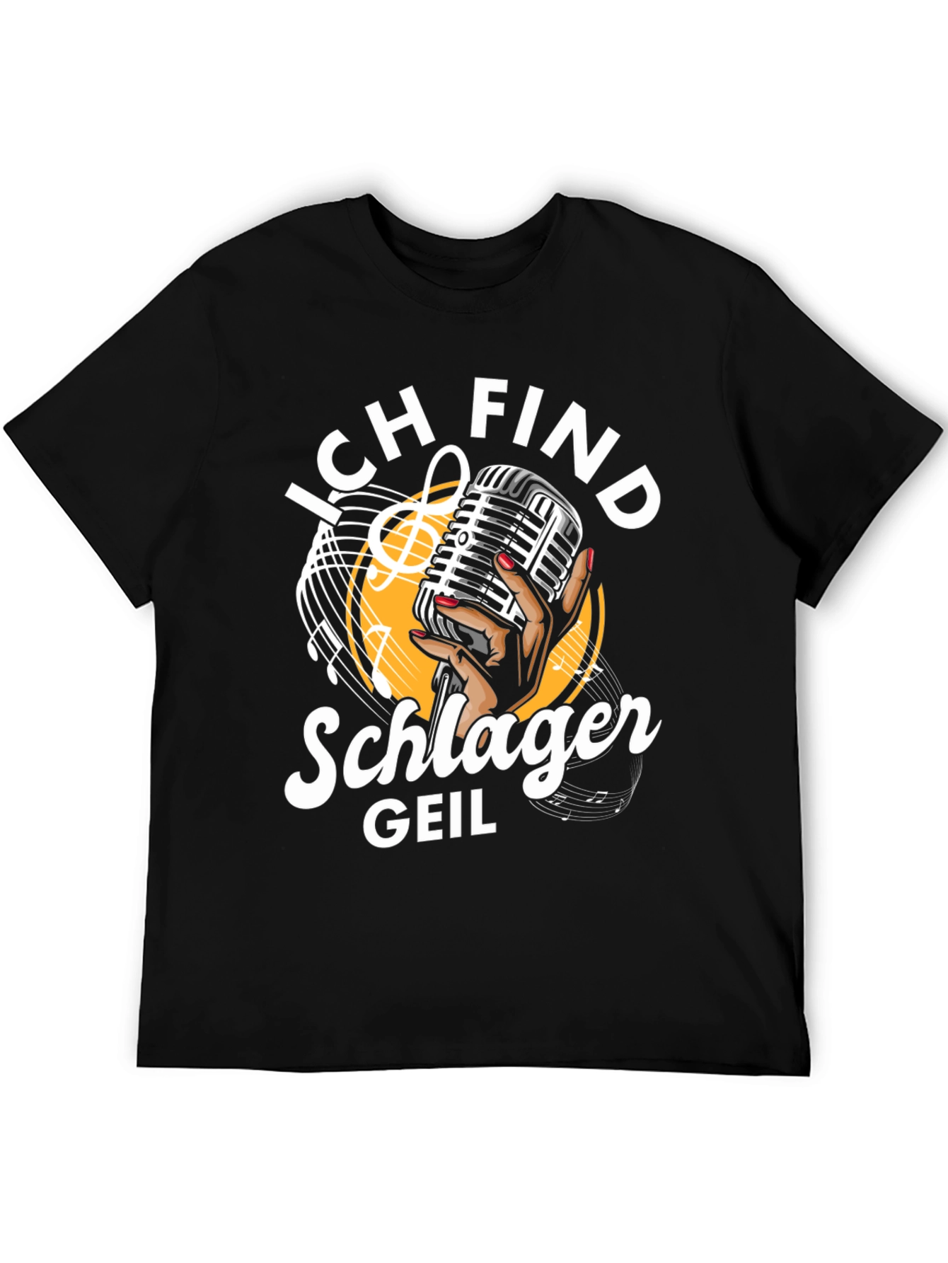 Schlager Geil T-Shirt - Music Lover Tee
