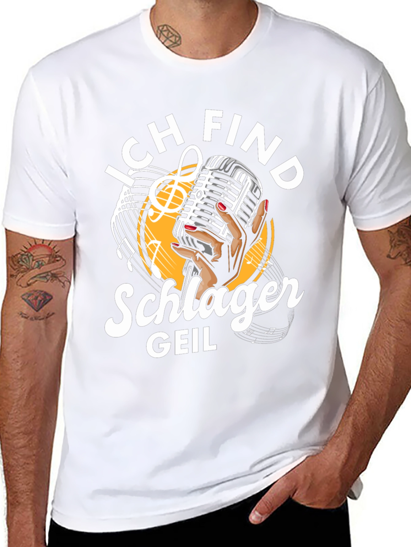 Schlager Geil T-Shirt - Music Lover Tee