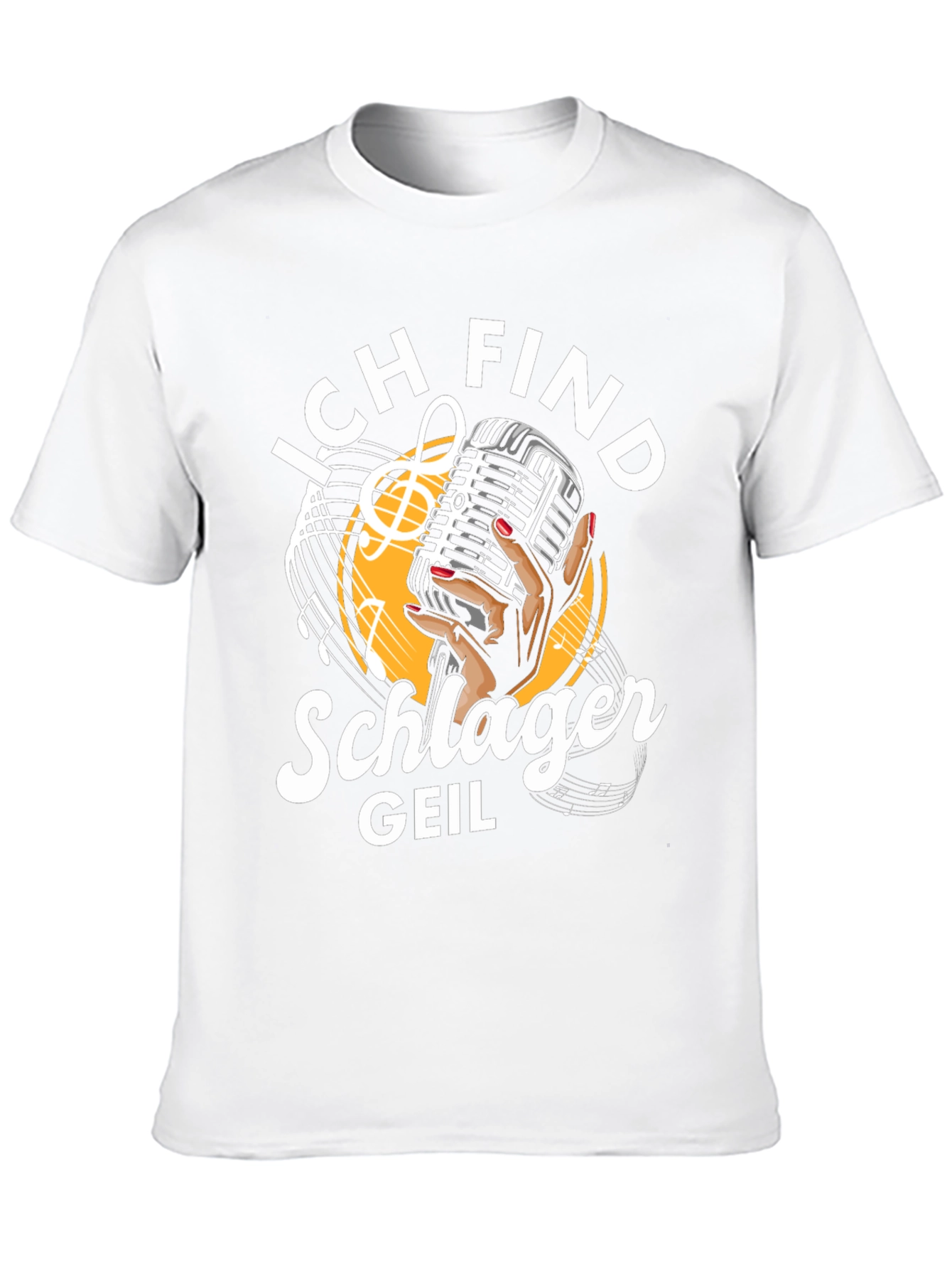 Schlager Geil T-Shirt - Music Lover Tee