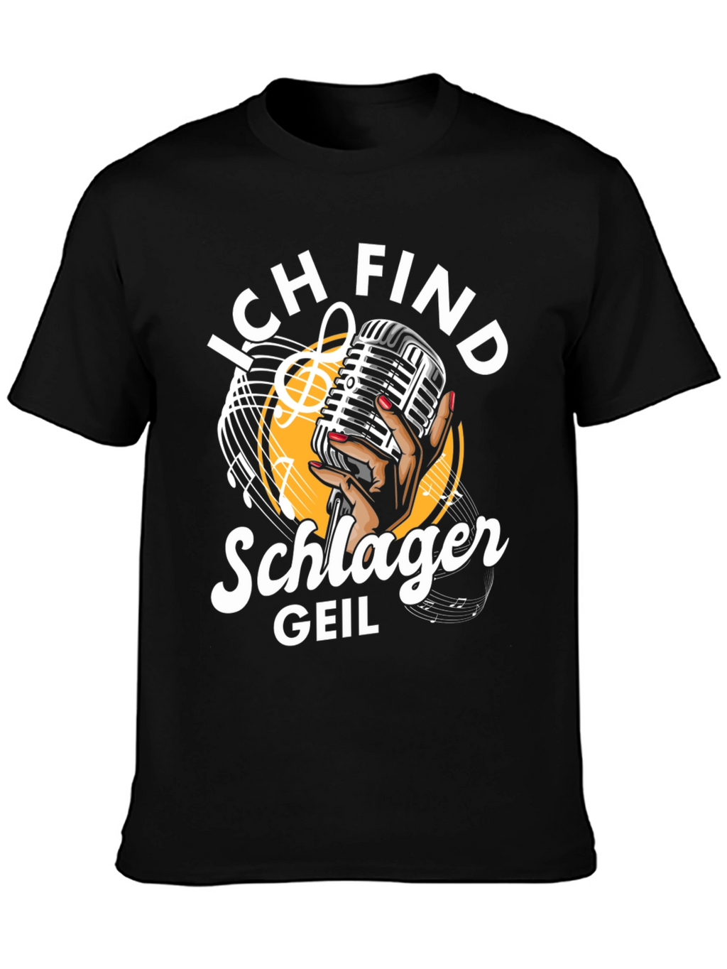 Schlager Geil T-Shirt - Music Lover Tee